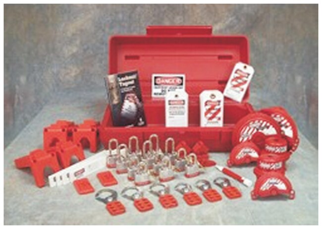 Accuform Signs Lockout/Tagout Kits Deluxe Plus Quantity:Facility Safety ...
