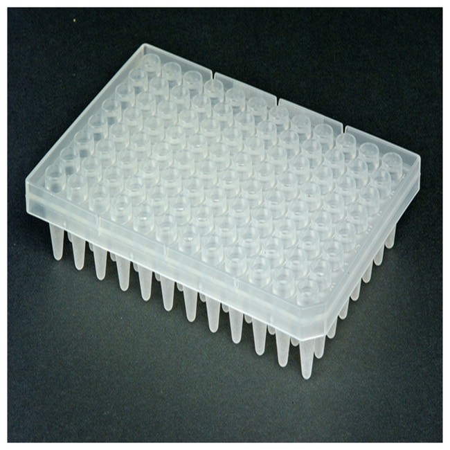 Axygen 96well Segmented PCR Microplates Clear; Half Skirt, Segmented; Fisher Scientific