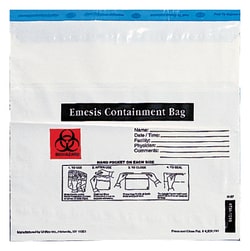 Minigrip™ Emesis Containment Bag