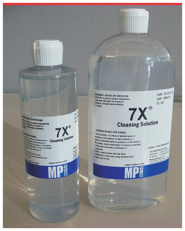 MP Biomedicals 7X Laboratory DetergentsWipes, Towels and Cleaning
