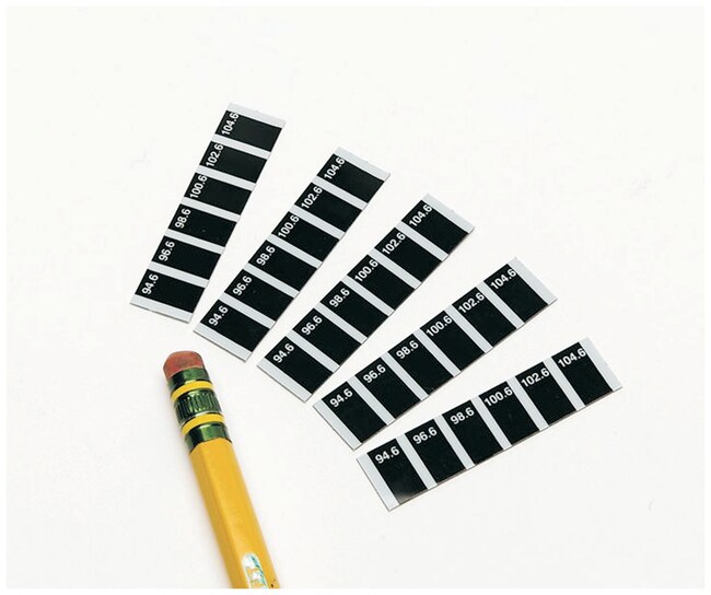 HB Instrument™ Liquid Crystal Strip Thermometer Fisher Scientific