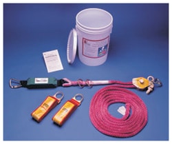 MSA Dyna-Line Temporary Horitzontal Lifeline:Personal Protective Equipment:Fall