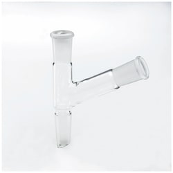 Corning™ PYREX™ Tube Adapters with 120° Angle and Three standard taper Joints