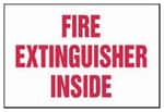 Accuform Signs Fire Safety Labels