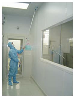 Foamtec PharmaMOP Cleanroom Mops, Sterile Sterile Starter kit:Facility