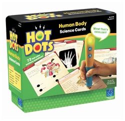 Hot Dots Science Card Sets Human Body cards set, Quantity: Each of 1