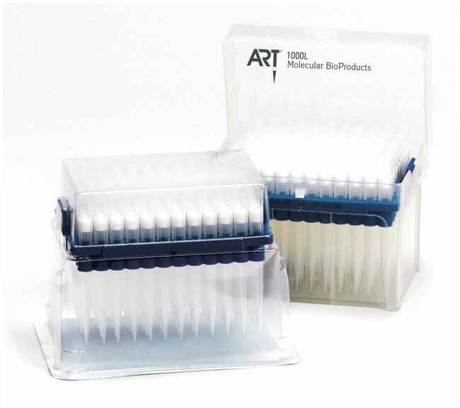 Thermo Scientific™ ART™ SoftFitL™ Barrier Hinged Rack Pipette Tips