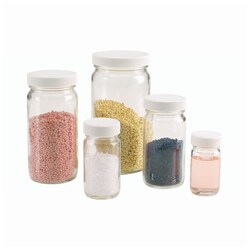 DWK Life Sciences AC Medium Rounds: With White Polypropylene Cap with Polyvinyl
