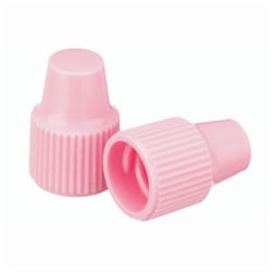 DWK Life Sciences Wheaton™ Polypropylene Caps for Wheaton Dropping Bottles - Pink