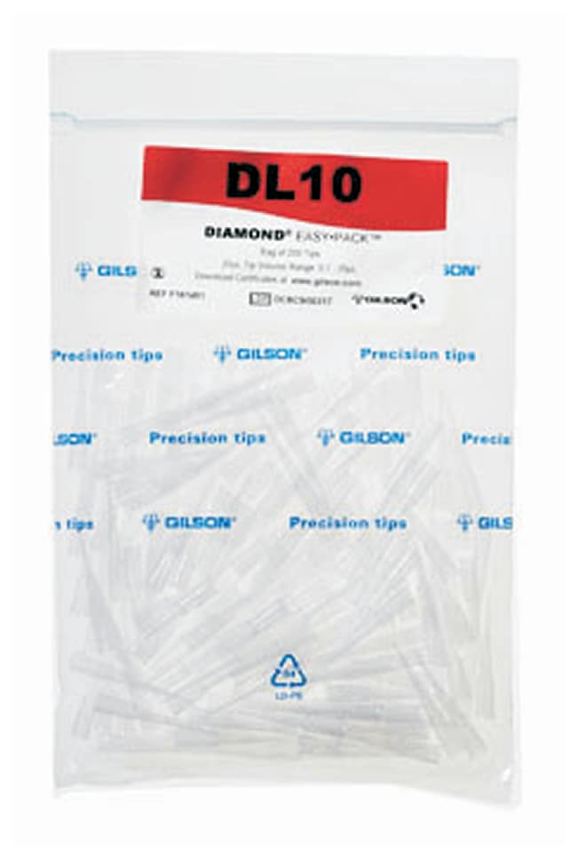 Gilson PIPETMAN EasyPack Tips Pipets, Pipettes and Pipette Tips