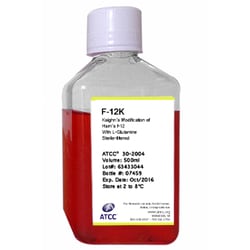 ATCC F-12K Medium (Kaighn's Modification of Ham's F-12 Medium), 500mL