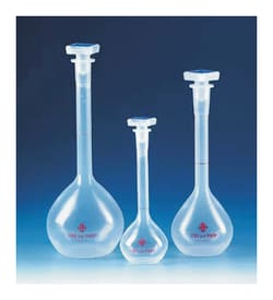 BrandTech&trade;&nbsp;Class B Polypropylene Volumetric Flasks with NS Stoppers:  