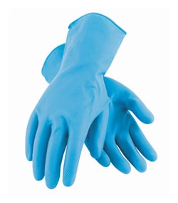 PIP Marigold Chemical-Resistant Gloves Blue; 17.2 x 12.7 x 10.6 in.; Size: Large | Buy Online | PIP™ | Fisher Scientific