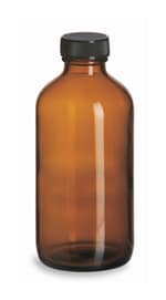DWK Life Sciences Kimble™ Amber Boston Rounds with Taperseal Caps