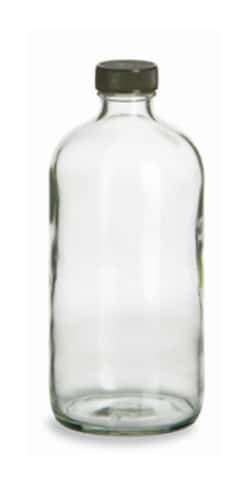 DWK Life Sciences Kimble Clear Boston Rounds with 14B White Rubber-lined