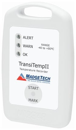 MadgeTech TransiTemp II Cold Chain Temperature Datalogger TransiTemp II