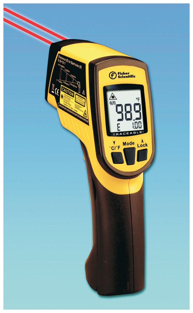 Fisherbrand™ Traceable™ Infrared Dual Lasers Thermometer w/TypeK Probe