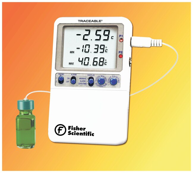 Fisherbrand Traceable HiAccuracy Refrigerator Thermometer Healthcare