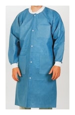 Apex Aseptic Extra-Safe Lab Coats, Blueberry X-Small | Buy Online