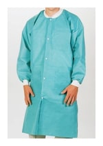 Apex Aseptic Extra-Safe Lab Coats, Teal X-Small | Buy Online