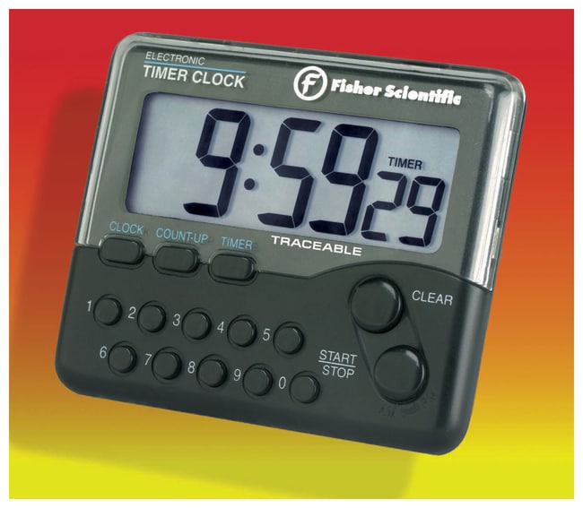 fisherbrand traceable electronic timer clock 10 hour