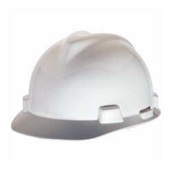 MSA&trade;&nbsp;V-Gard&trade; Protective Slotted Cap with Staz-On&trade; Suspension