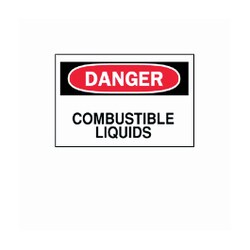 Brady&trade;&nbsp;<i>Danger: Combustible Liquids</i> Signs