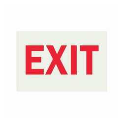 Brady™ <i>EXIT</i> Glow-in-the-Dark Signs