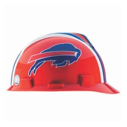 MSA NFL Logo V-Gard Caps - AFC Teams Buffalo Bills logo:Personal Protective