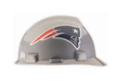 MSA NFL Logo V-Gard Caps - AFC Teams New England Patriots logo:Personal