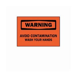 Brady&trade;&nbsp;<i>Warning: Avoid Contamination&hellip;</i> Laboratory Signs