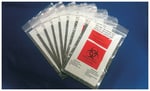 Cenmed™ Black Biohazard Specimen Bag, 6 x 9 in.