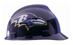 MSA NFL Logo V-Gard Caps - AFC Teams:Personal Protective Equipment:Head