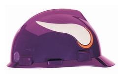 MSA NFL V-Gard Caps Minnesota Vikings logo:Personal Protective Equipment,
