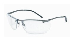 Honeywell Uvex Slate Safety Glasses Clear polycarbonate lens with anti-scratch