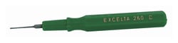 Excelta™ Green Micro Spatulas, plastic handle