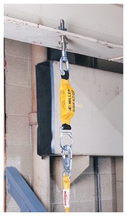 Honeywell&trade;&nbsp;Miller&trade; Push-Thru Eye-Bolt with SofStop&trade; Shock Absorber