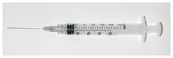 Exel International Syringe with Needle