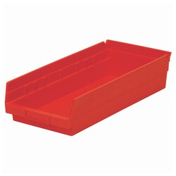 Akro-Mils Storage Shelf Bins for 18in. Shelves Red | Buy Online | Akro-Mils&trade; | Fisher Scientific