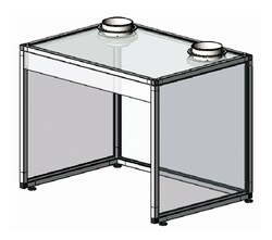 Fisherbrand SHUR/Clean Passive Open-Front Fume Hoods:Laboratory Ventilation:Enclosures