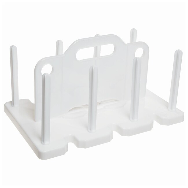 Bel-Art Test Tube Rack - 40 Place Epoxy Coated Steel Rack For 20-25mm Tubes