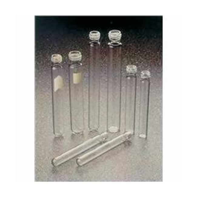 DWK Life Sciences Kimble™ Flat Bottom Screw threaded Culture Tubes