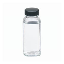 DWK Life Sciences&nbsp;Kimble&trade; Clear Glass French Squares with PTFE-Faced LDPE Foam-lined Caps
