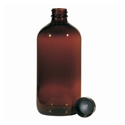 DWK Life Sciences Kimble Amber Boston Rounds with Taperseal Caps With Taperseal