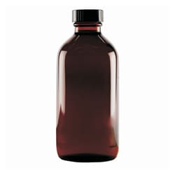 DWK Life Sciences&nbsp;Kimble&trade; Amber Boston Rounds with PTFE-Faced LDPE Foam-lined Caps