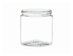 DWK Life Sciences Kimble Clear Glass Straight-Sided Jars without Caps Without