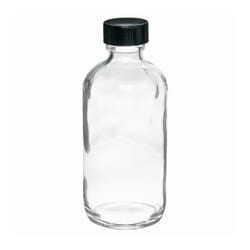 DWK Life Sciences Kimble Clear Boston Rounds with Taperseal Caps With Taperseal