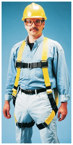 Honeywell Miller Non-Stretch Full-Body Harnesses Sliding Back D-Ring:Personal