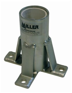 Honeywell Miller DuraHoist Accessories Floor-Mount Sleeve:Personal Protective