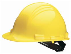 Honeywell The Peak A79 Hard Hats Pin-lock Suspension System; Yellow Color:Personal